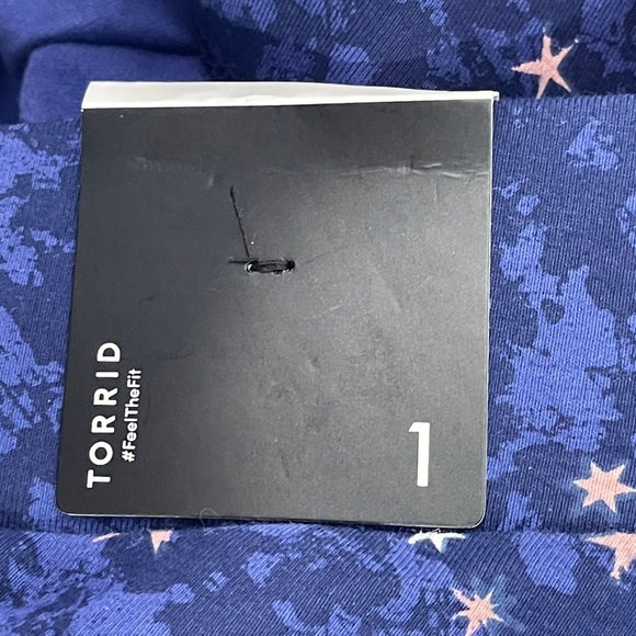 Torrid Leggings Galaxy Print Full Length Signature Waist Premium Size 1 14/16 - Picture 6 of 7